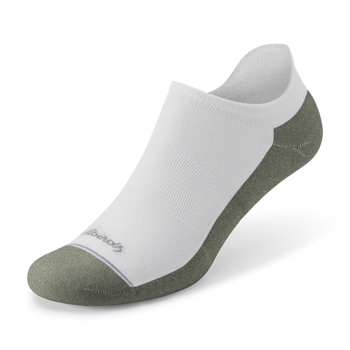 Anytime Ankle Sock - Blizzard/Thunder Green